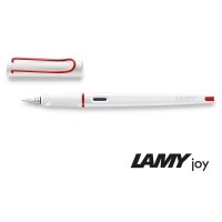 Stilou caligrafic Lamy Joy alb-rosu, editie speciala