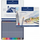 Creioane colorate acuarela Goldfaber 24 culori, Faber-Castell